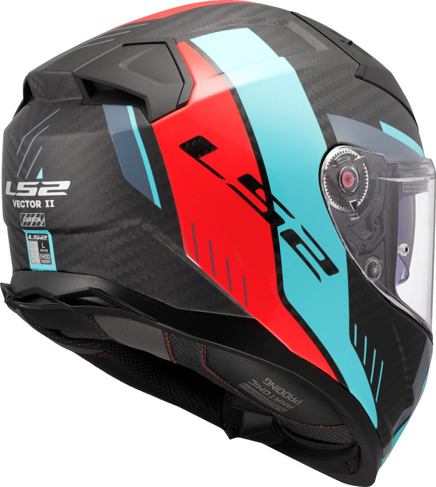 LS2 FF811 Vector II Carbon Grid Helmet