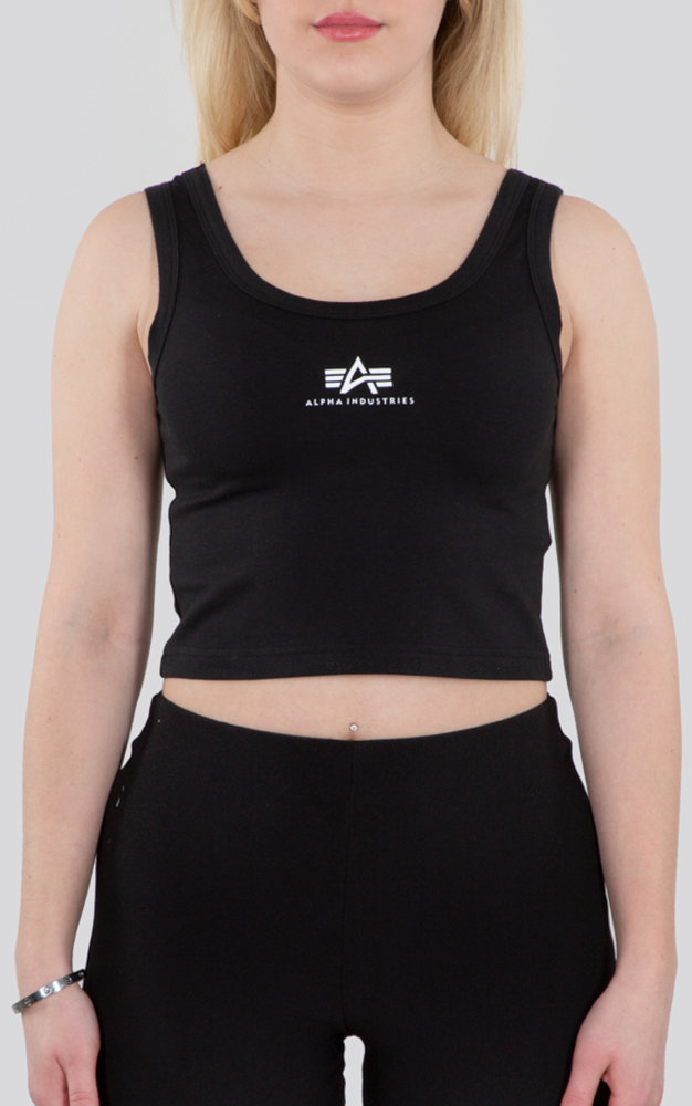 Alpha Industries Basic Crop SL Ladies Tank Top