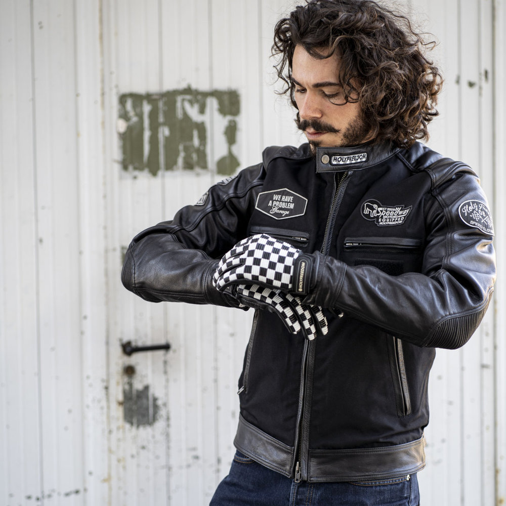 HolyFreedom Zero TL motorcycle leather/textile jacket