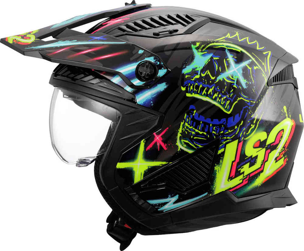 LS2 OF606 Drifter Rayz Trial Helmet