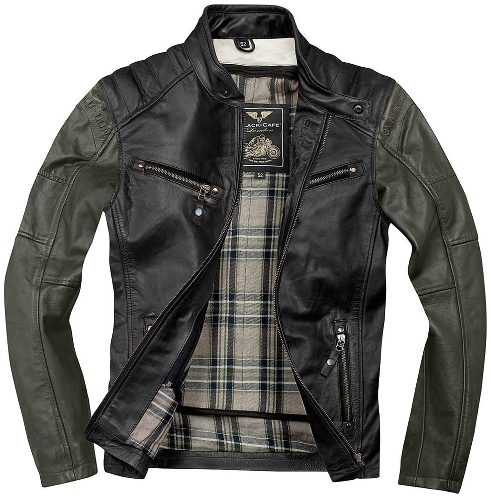 Black-Cafe London Firenze Leather Jacket