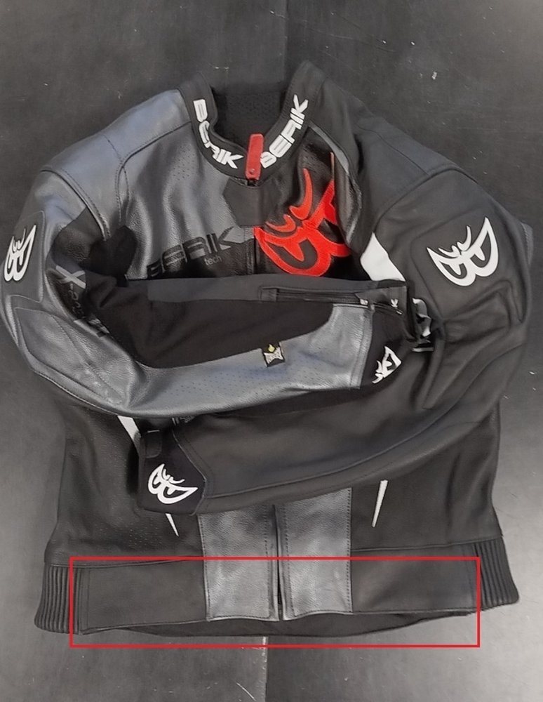 Berik XR-Ace Evo perforated motorcycle leather suit jacket only 2nd choice item