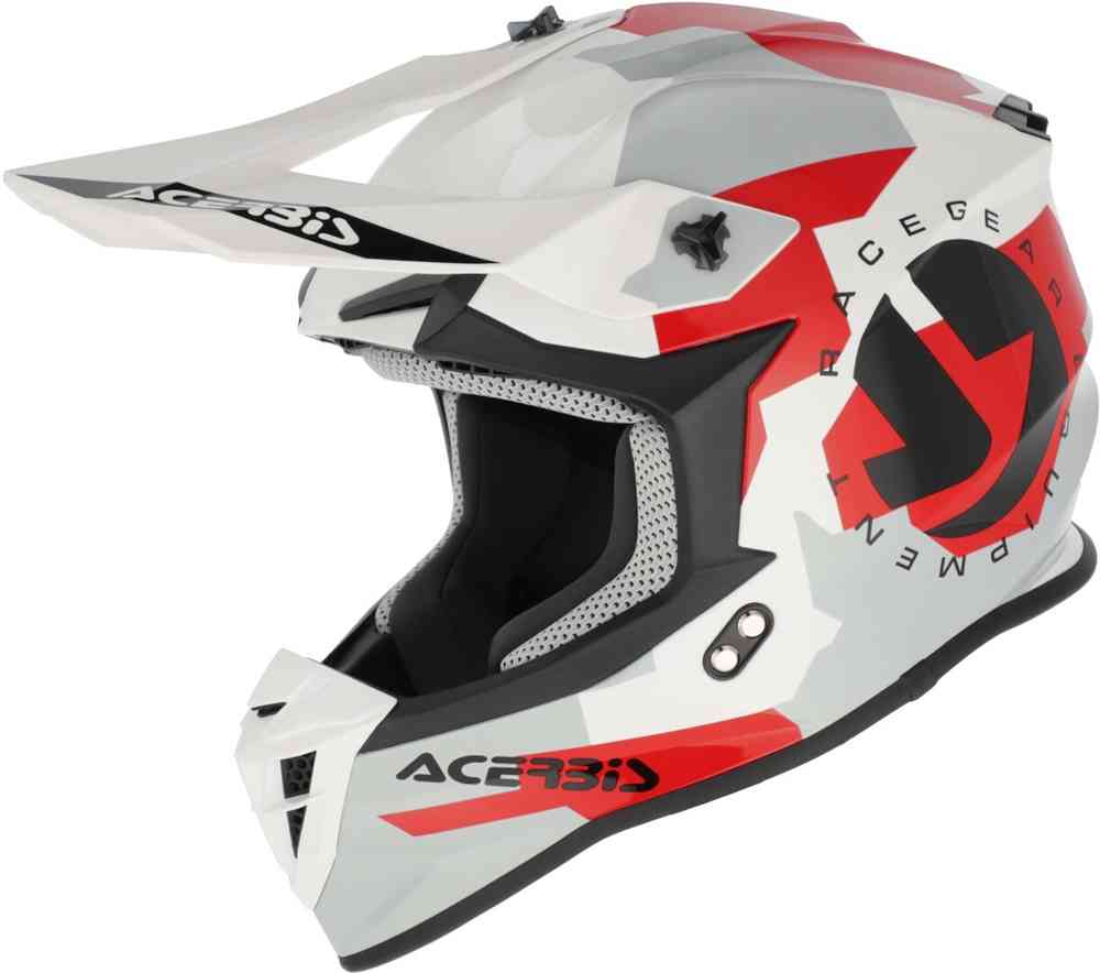 Acerbis Linear Graphic Motocross Helmet