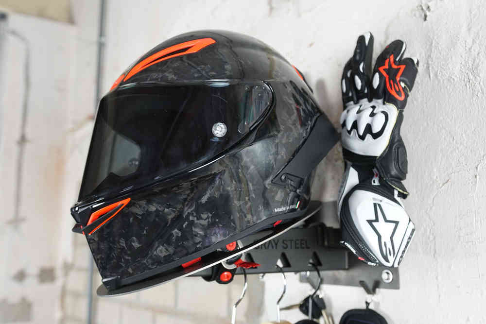 Gray Steel X7 Motorcycle Wardrobe