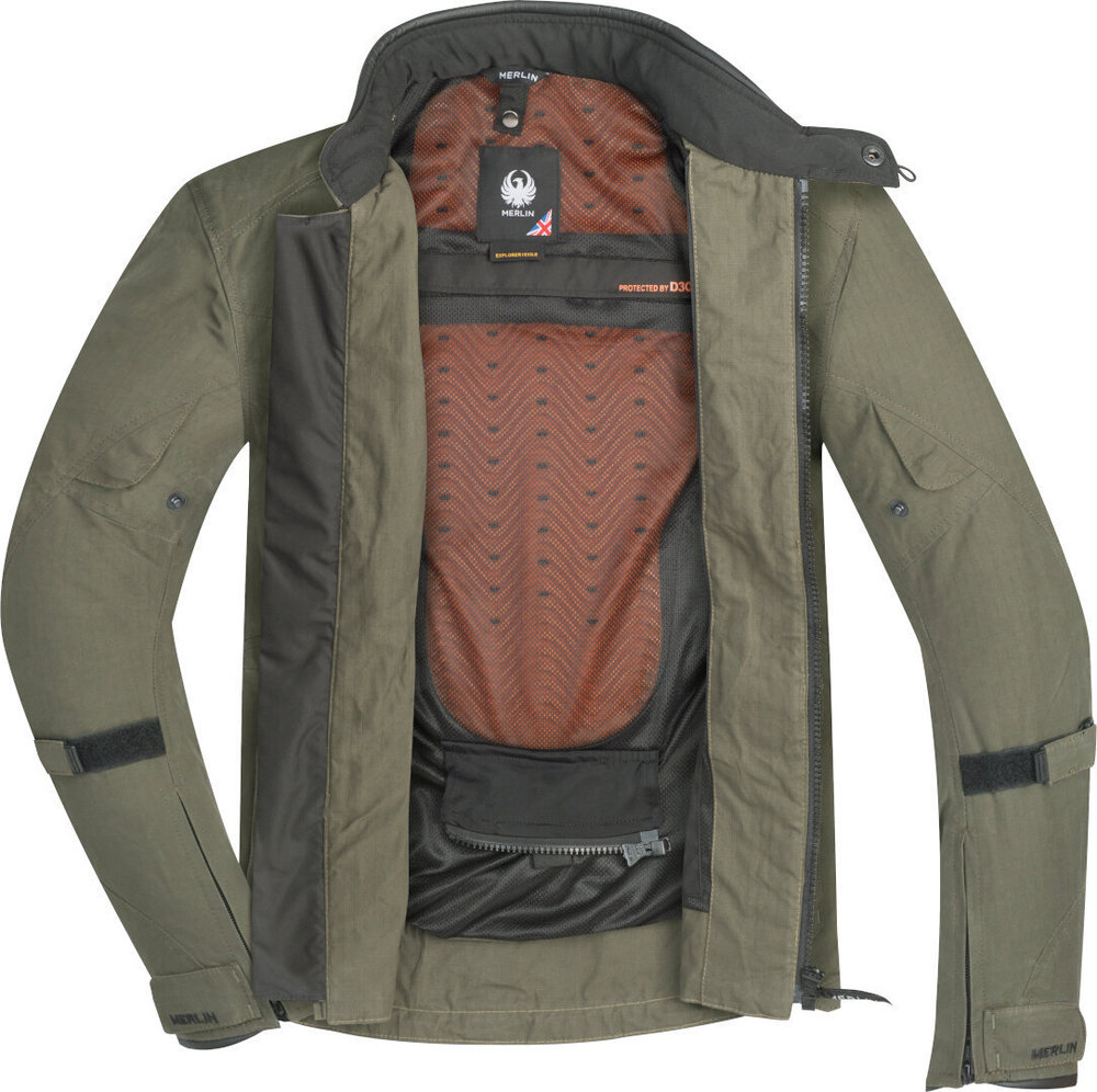 Merlin Exile D3O Explorer Motorcycle Textile Jacket
