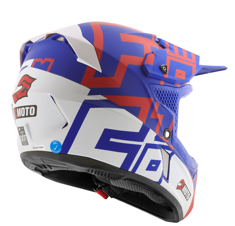 FC-Moto Merkur Flex Motocross Helmet
