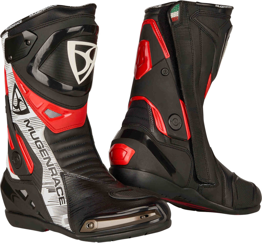 MUGENRACE Sphantom Plus perforated Motorcycle Boots