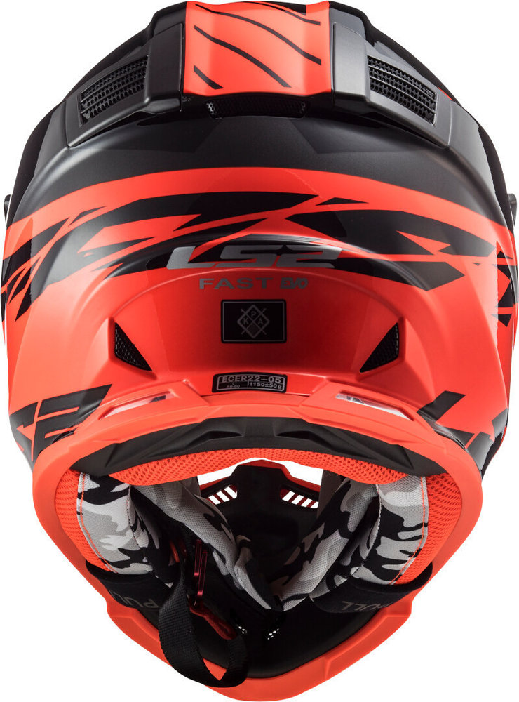 LS2 MX437 Fast Evo Roar Motocross Helmet