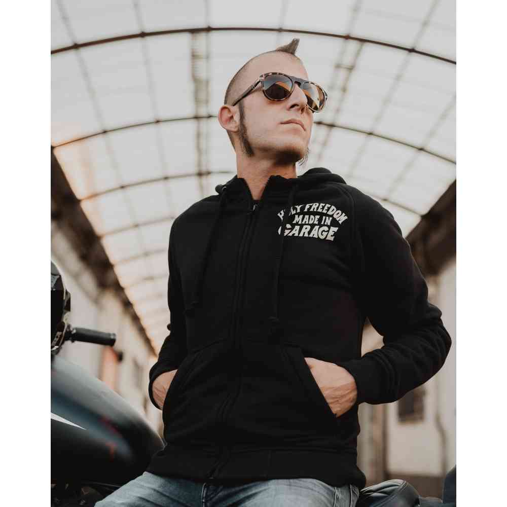 HolyFreedom Japan Dream Motorcycle Zip Hoodie