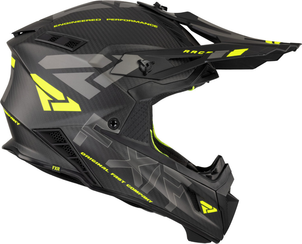 FXR Helium Carbon 2023 Motocross Helmet