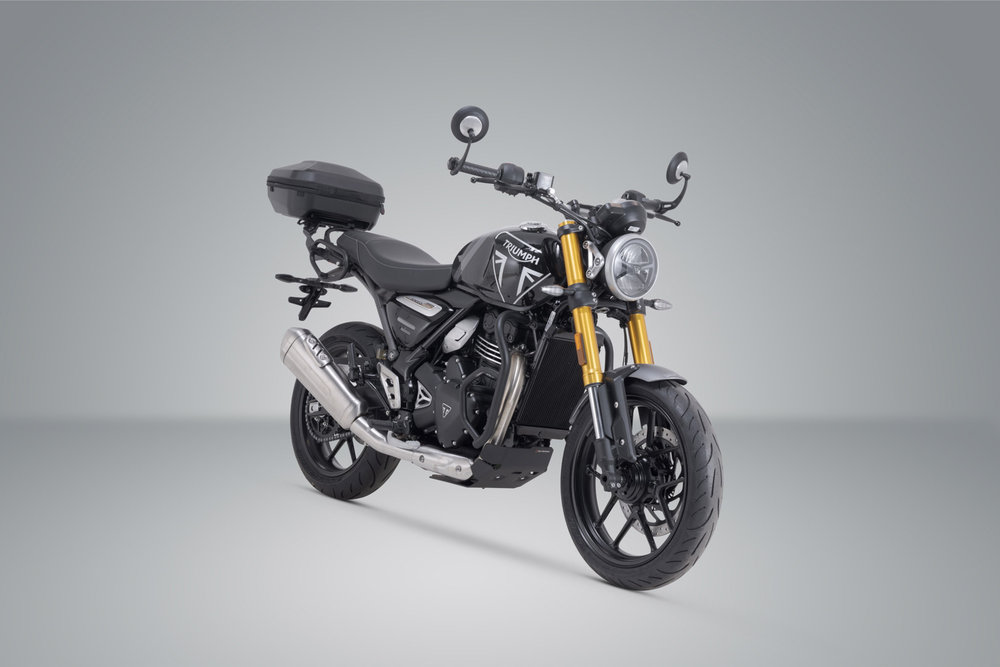 SW-Motech URBAN ABS top case system - Black. Triumph Speed 400 / Scrambler 400 X (23-).