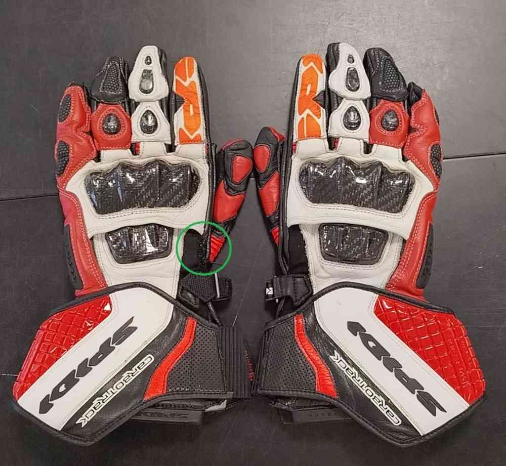 Spidi Carbo Track Evo Motorcycle gloves 2nd choice item