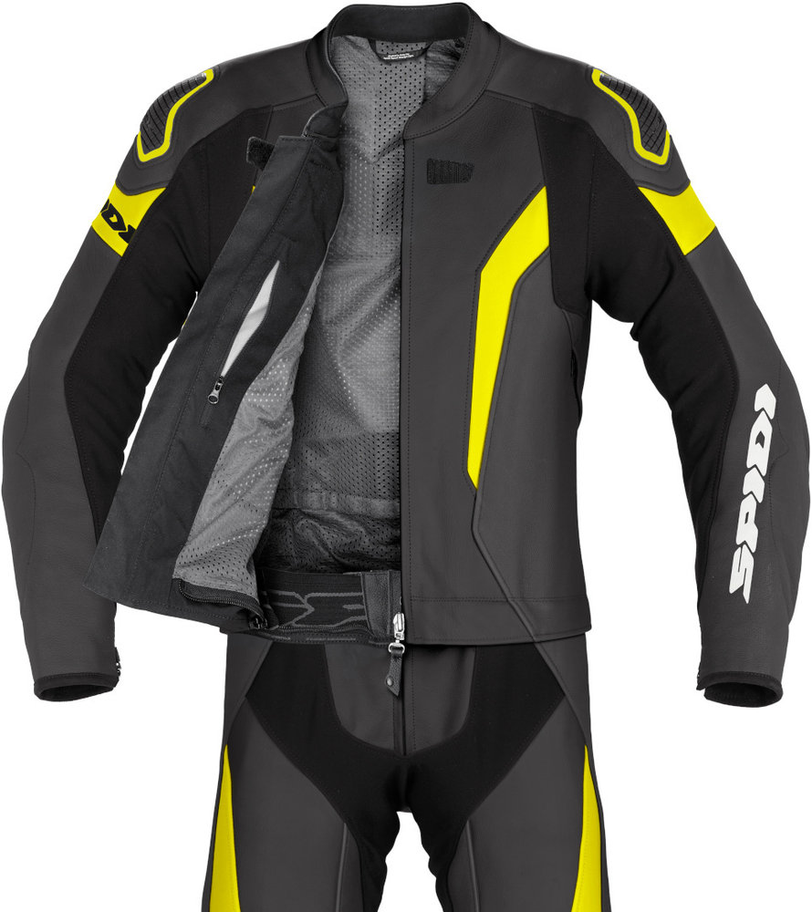Spidi Laser Touring Two Piece Motorcycle Leather Suit