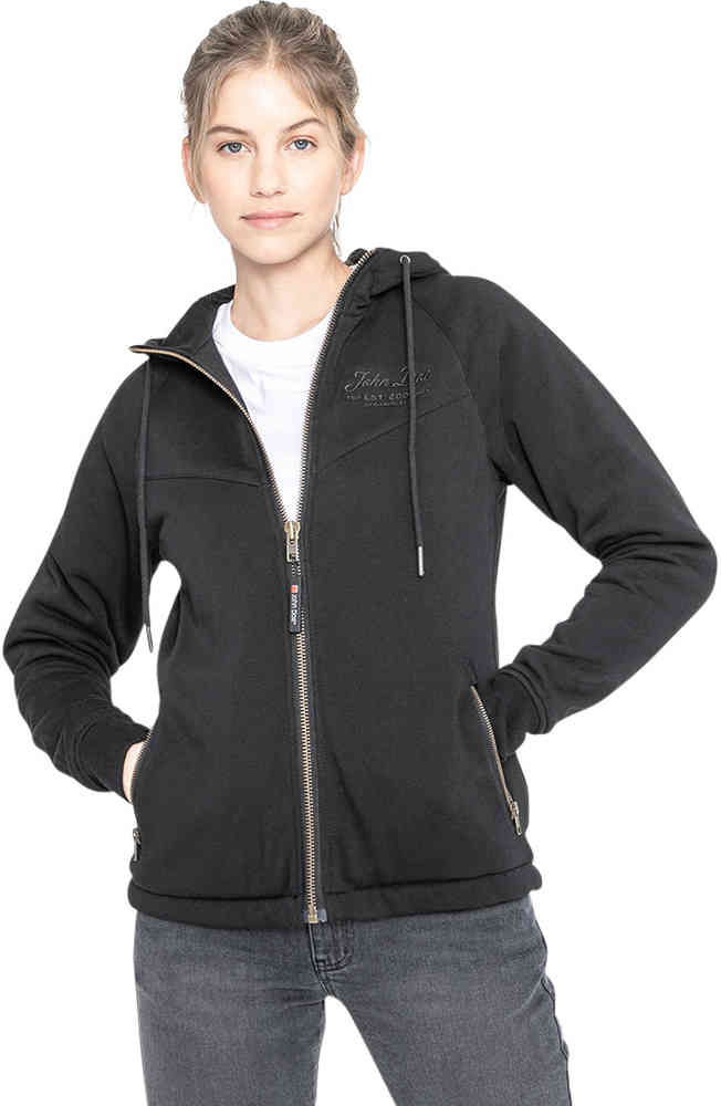 John Doe XTM 2.0 Ladies Motorcycle Zip Hoodie