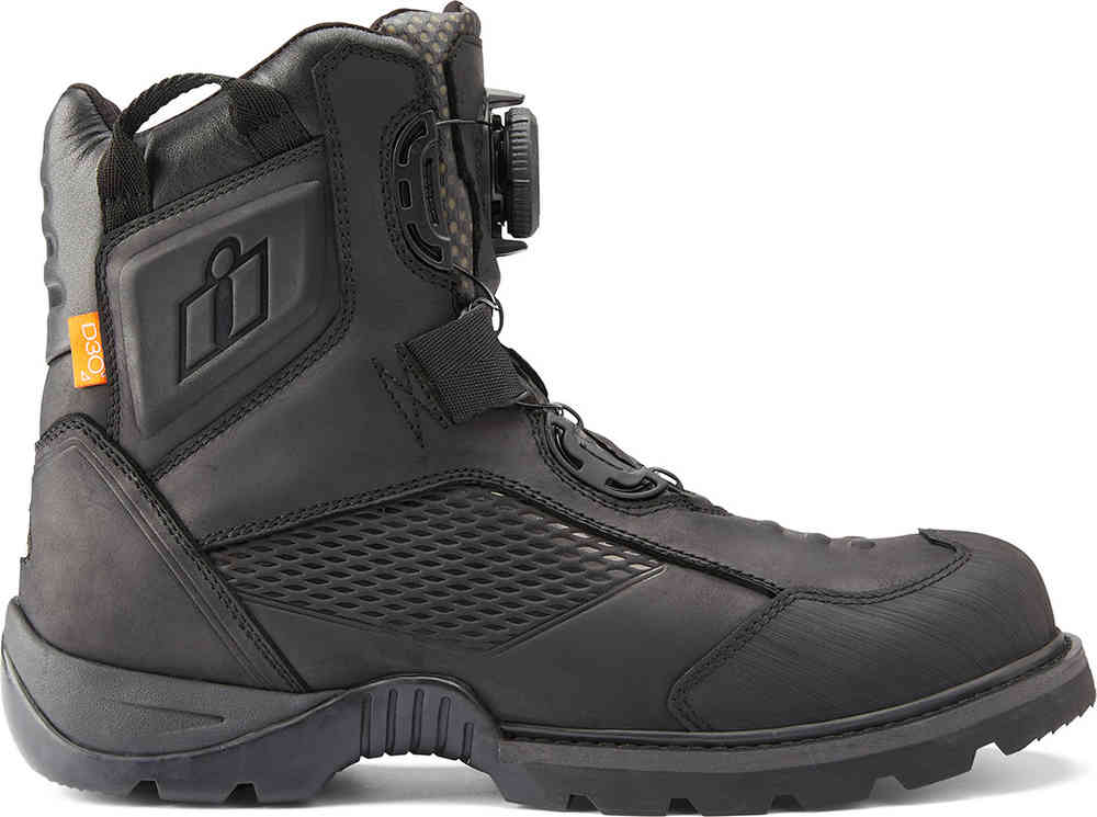 Icon Stormhawk WP waterproof Motorcyclce Boots