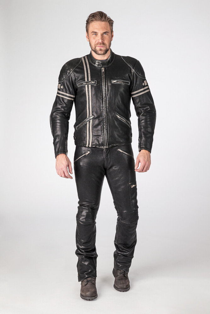 Halvarssons Dresden Motorcycle Leather Jacket