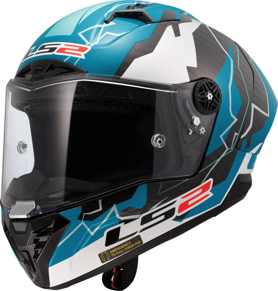 LS2 FF805 Thunder GP Huertas Replica Carbon Helmet