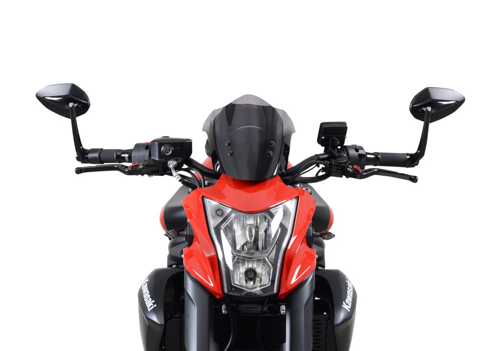 PROTECH MAGAZI mirror XC-40 CNC milled aluminium/plastics/mirror glass black Mirror