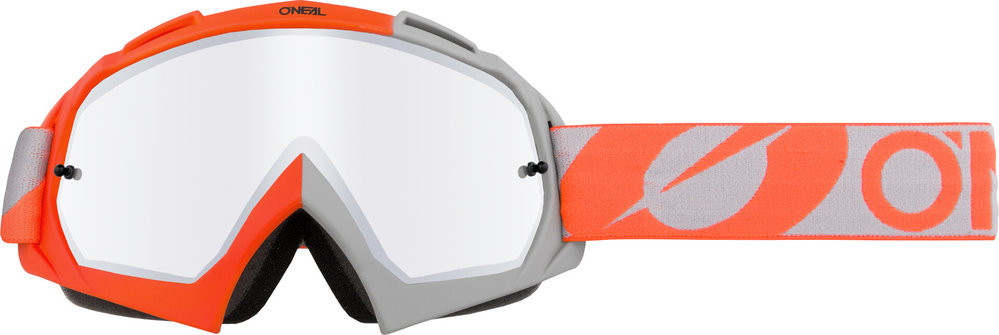 Oneal B-10 Twoface Silver Mirror Motocross Goggles