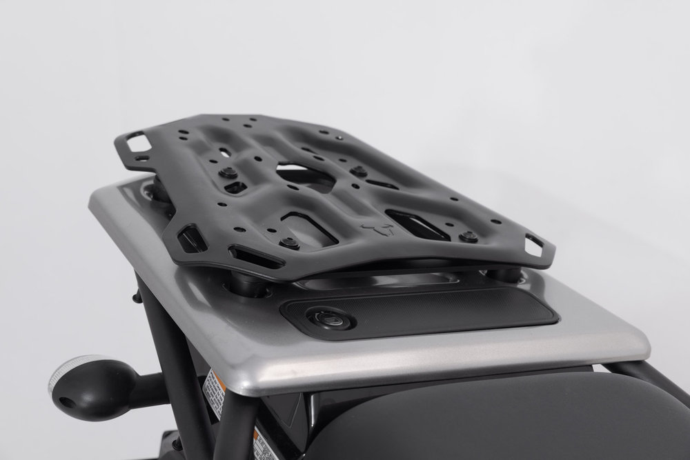SW-Motech TRAX ADV top case system - Black. Kawasaki KLR 650 (22-).