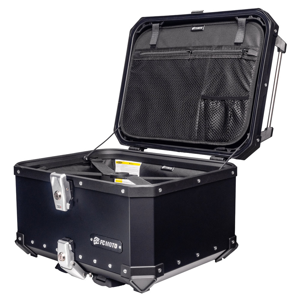 FC-Moto Terreno Expert 55 L Alu Topcase with adjustable backrest