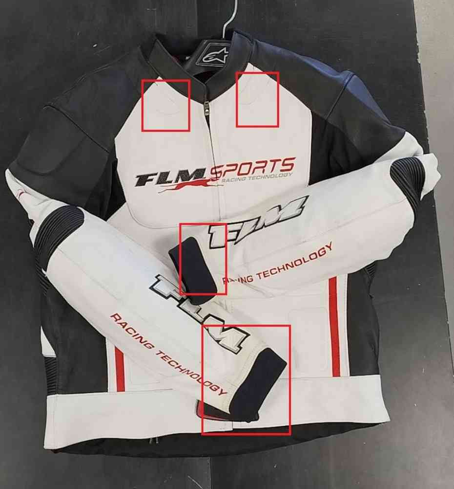 FLM Sports leather combi jacket 1.0 2nd choice item