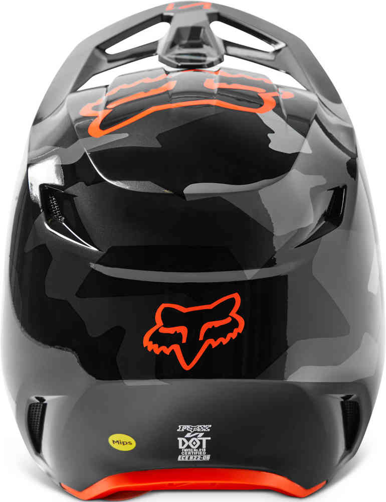 FOX V1 BNKR Youth Motocross Helmet