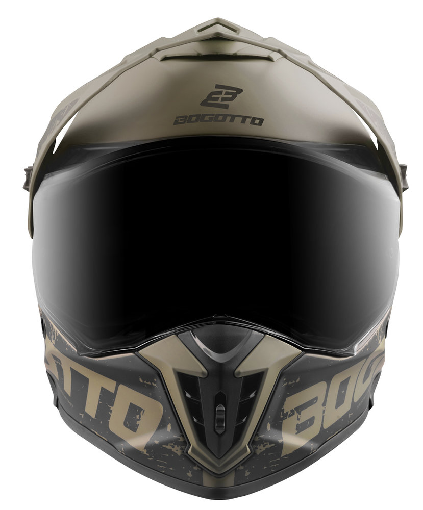 Bogotto FG-601 Duo Fiberglass Enduro Helmet