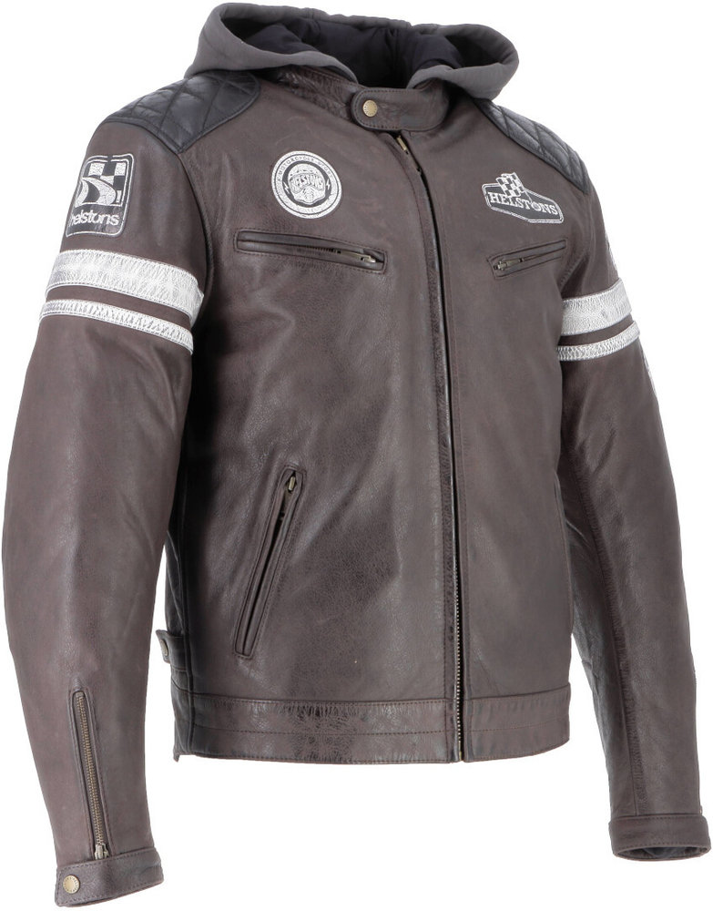 Helstons Riposte Motorcycle Leather Jacket