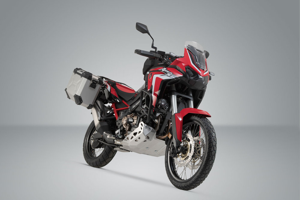 SW-Motech TRAX ADV aluminium case system - Silver. 45/37 l. CRF1100L Africa Twin (19-21).