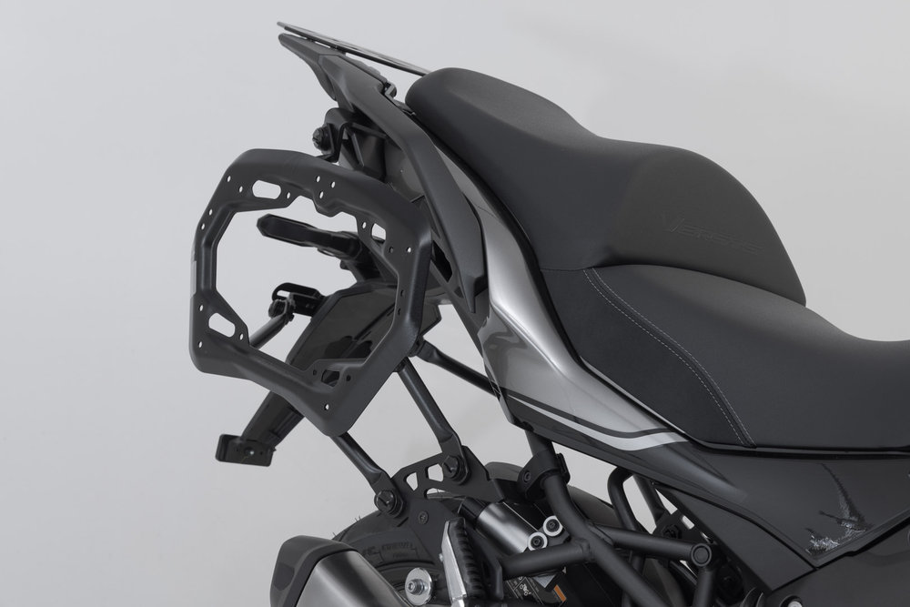 SW-Motech TRAX ADV aluminum case system - Black. 45/45 l. Kawa Versys 1000 / 1000 S (18-).
