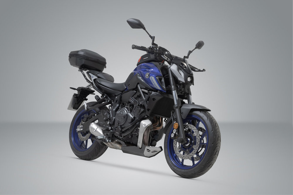 SW-Motech URBAN ABS top case system - Black. Yamaha MT-07 (18-24).