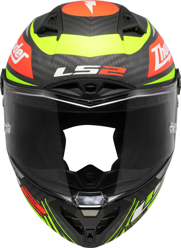 LS2 FF805 Thunder GP Black Replica Carbon Helmet