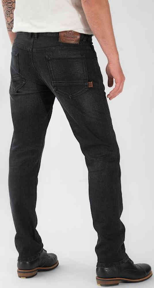 Rokker Rokkertech Tapered Slim Black Motorcycle Jeans