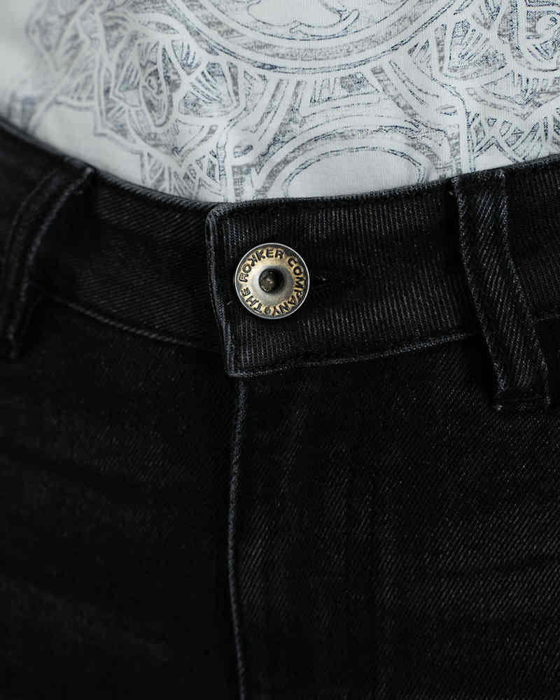 Rokker Tech Mid Straight Ladies Motorcycle Jeans