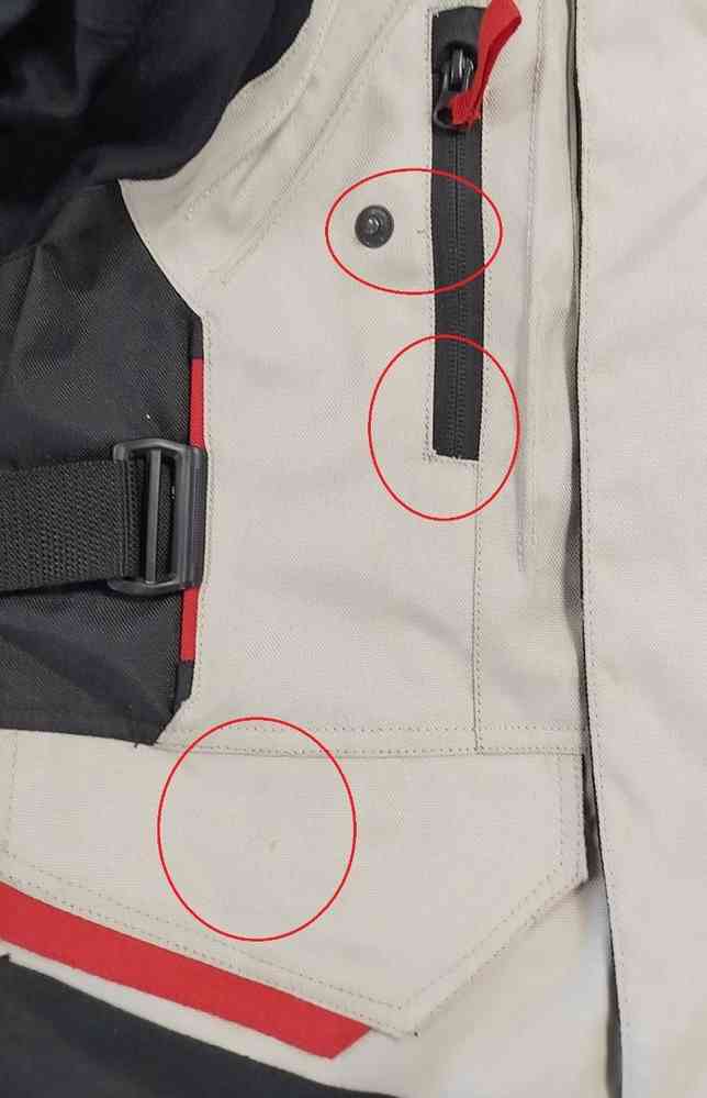 Berik Rallye waterproof motorcycle textile jacket 2nd choice item