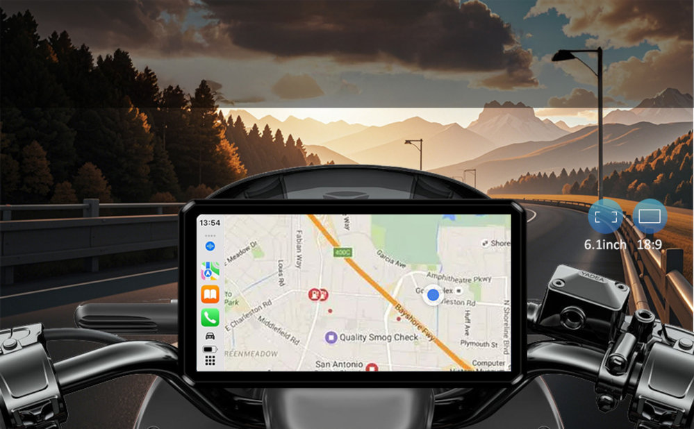 AlienRider M2 Pro Motorcycle Multimedia System + Camaras