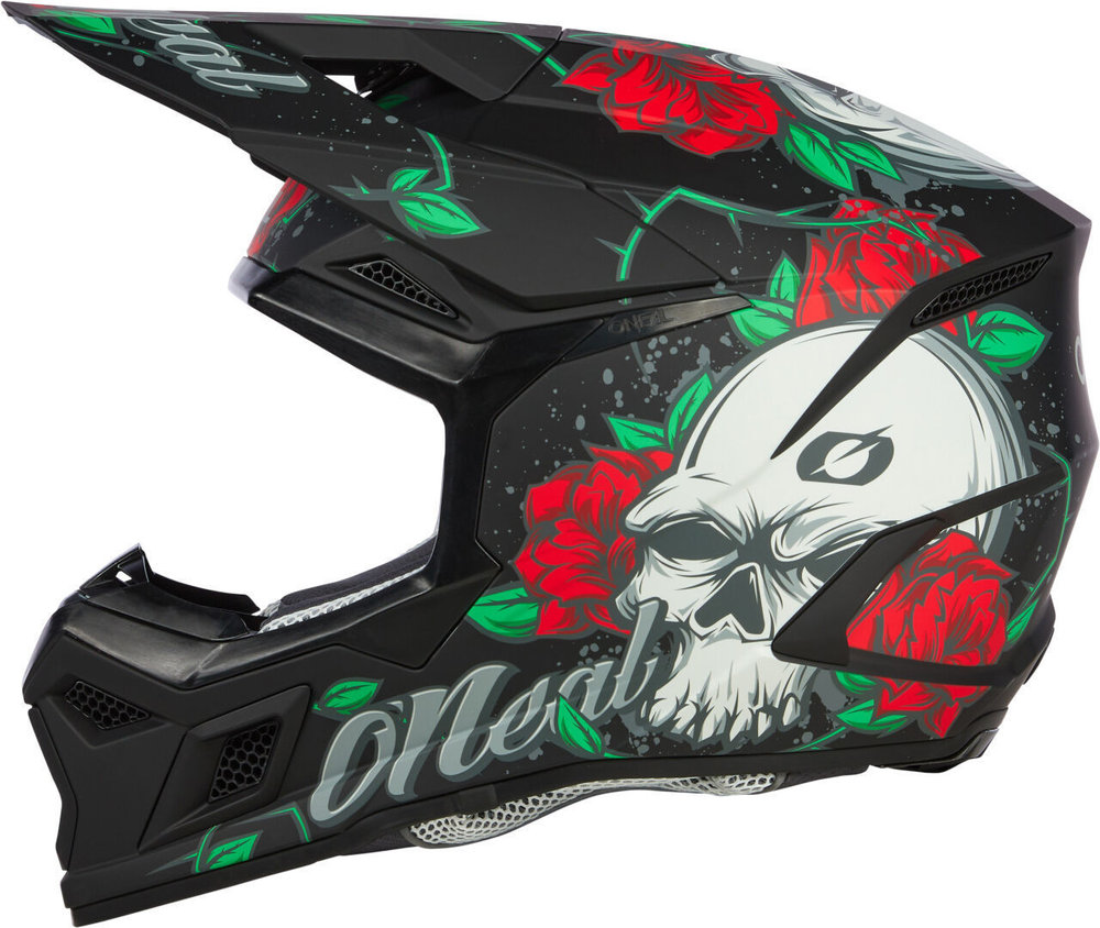 Oneal 3SRS Melancia multicoloured Motocross Helmet