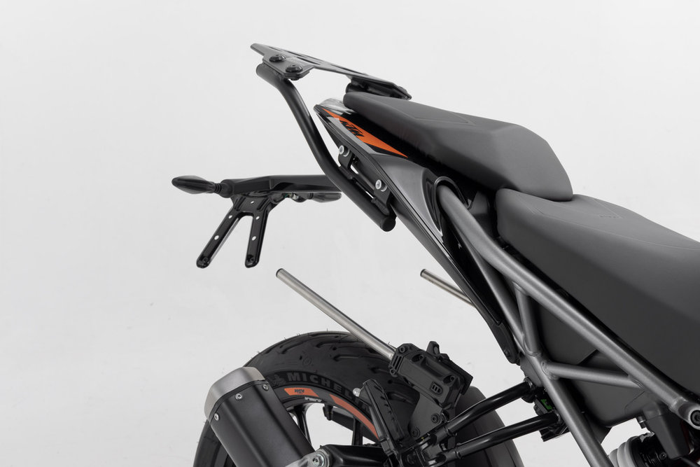 SW-Motech PRO BLAZE H saddlebag set - Black. KTM 125 / 390 Duke (17-23).