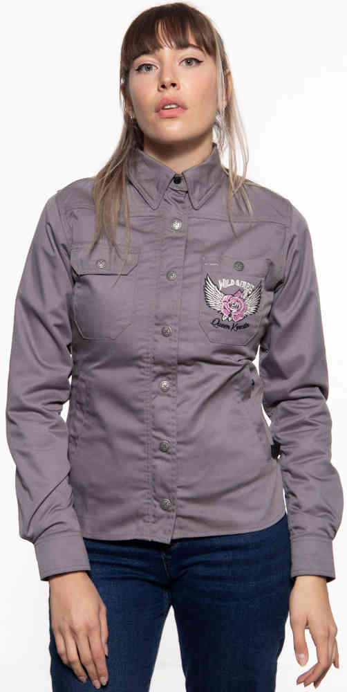 Queen Kerosin Wild & Free Adventure Ladies Shirt