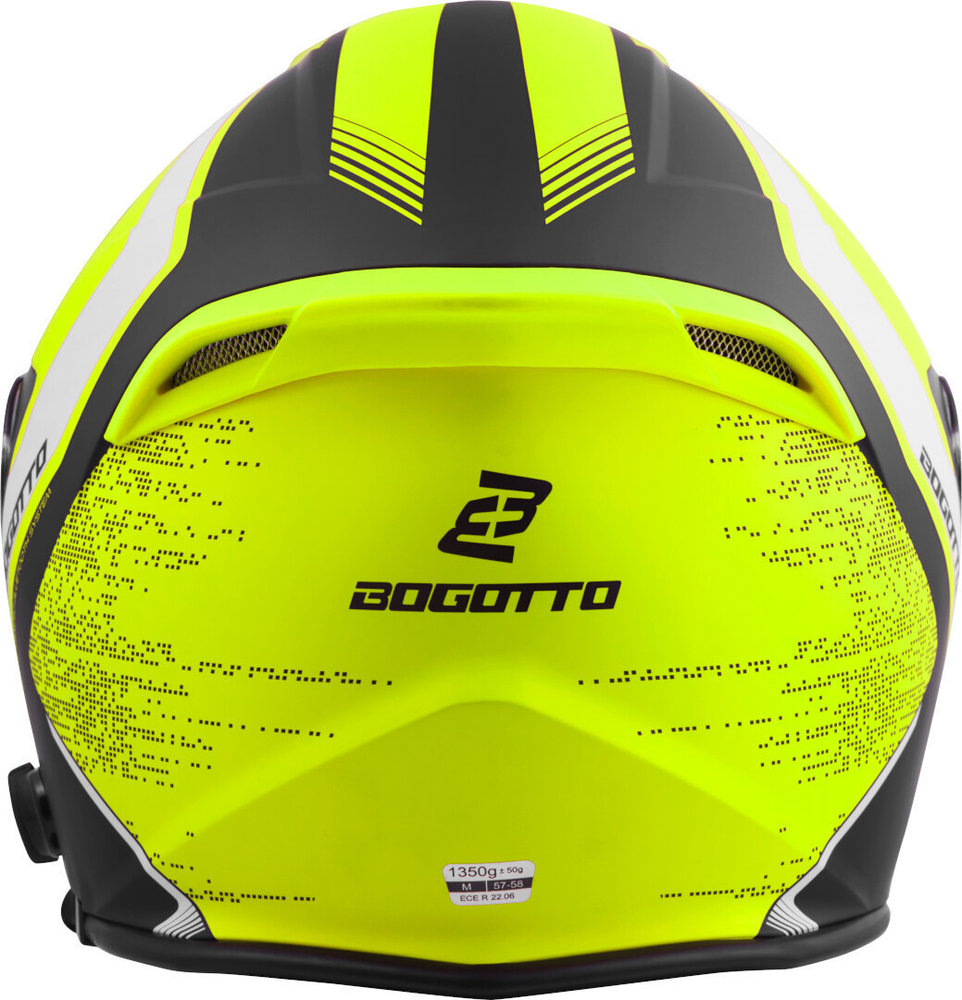 Bogotto H586 BT Illus Bluetooth Jet Helmet