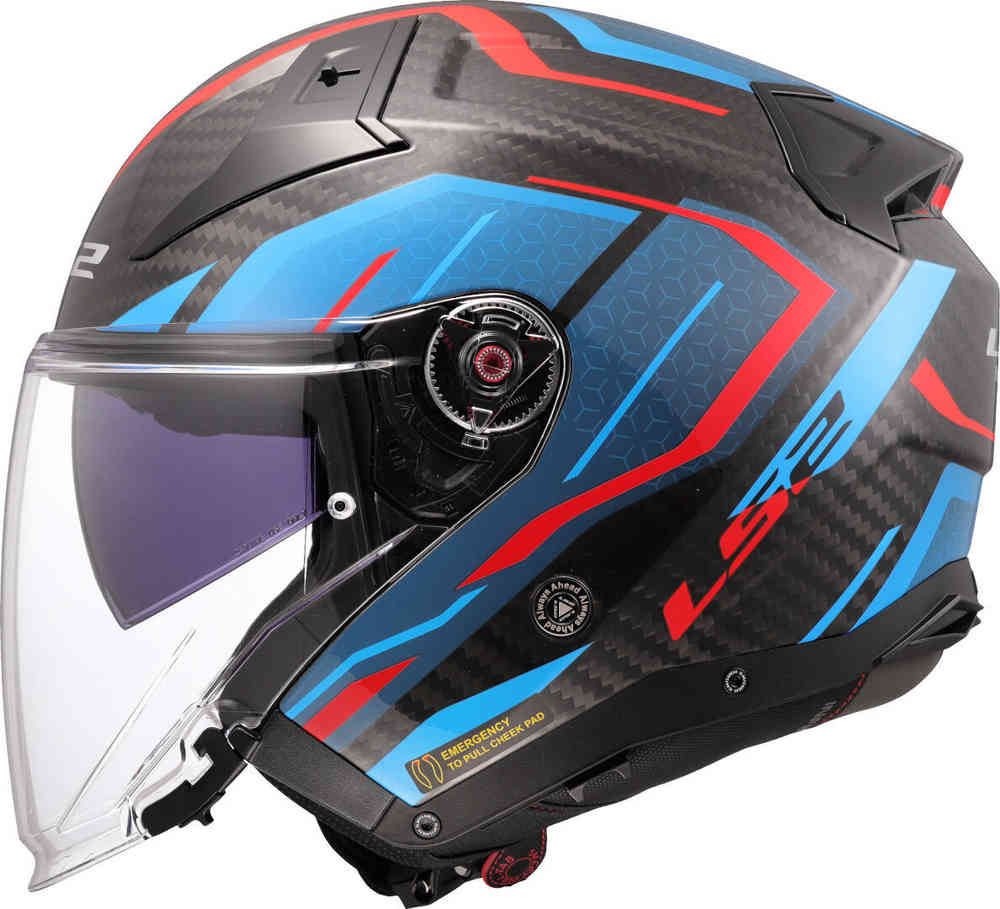 LS2 OF603 Infinity II Carbon Urus Jet Helmet