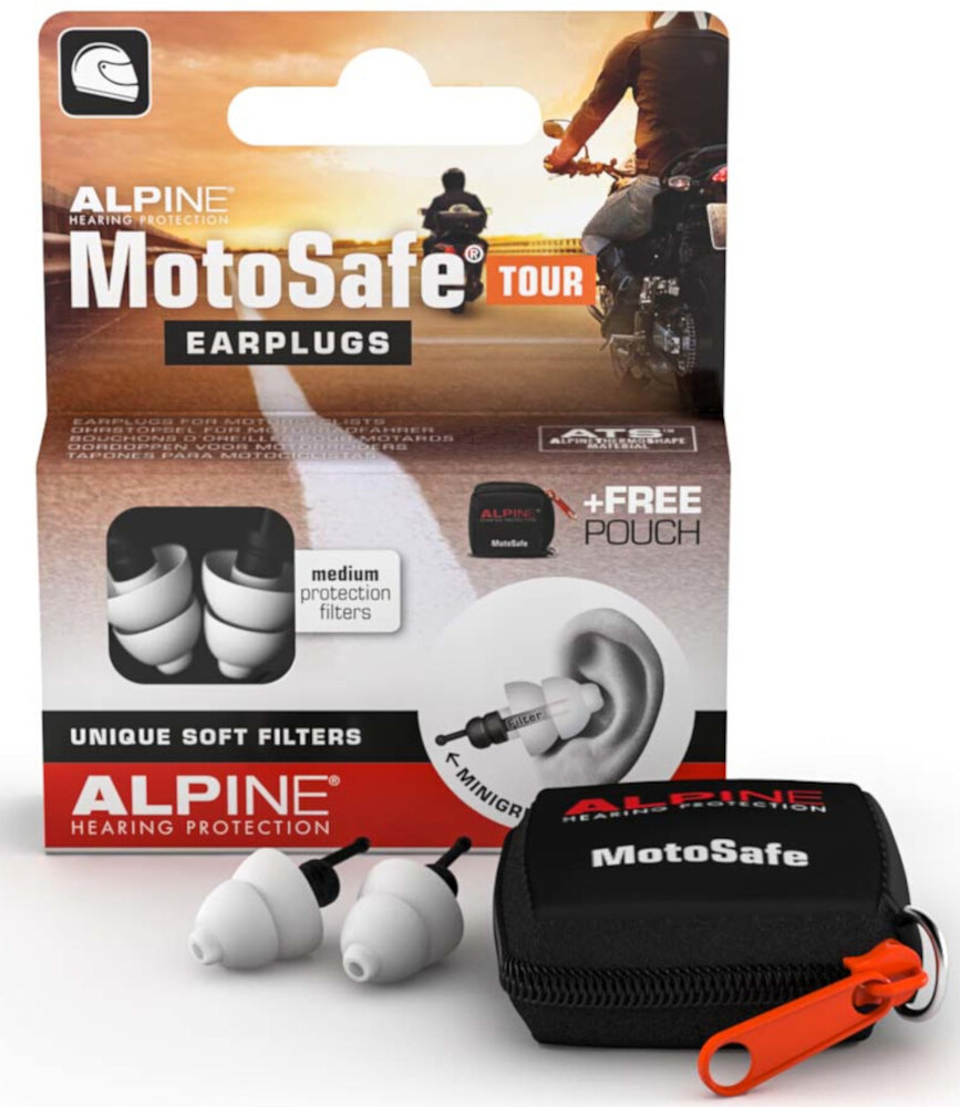 Alpine MotoSafe Tour Ear Plugs