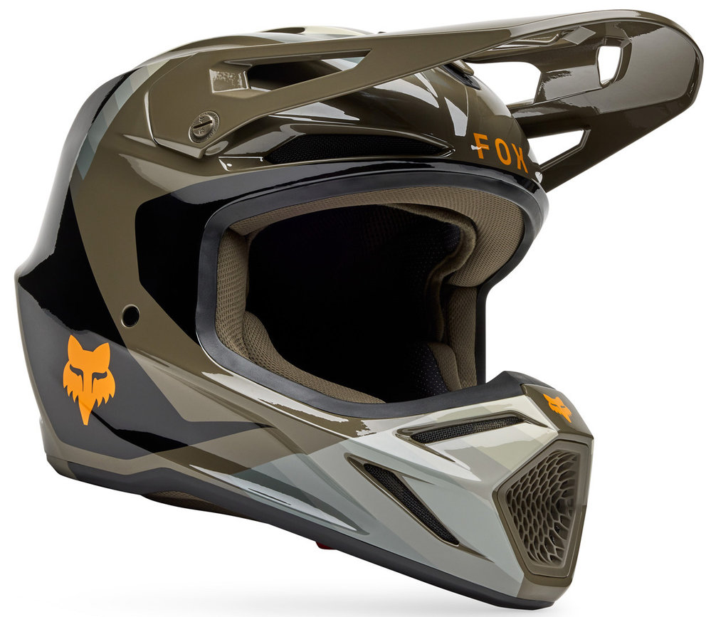 FOX V3 Fade MIPS Motocross Helmet