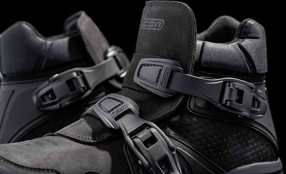 Icon Slabtown WP waterproof Motorcycle Boots