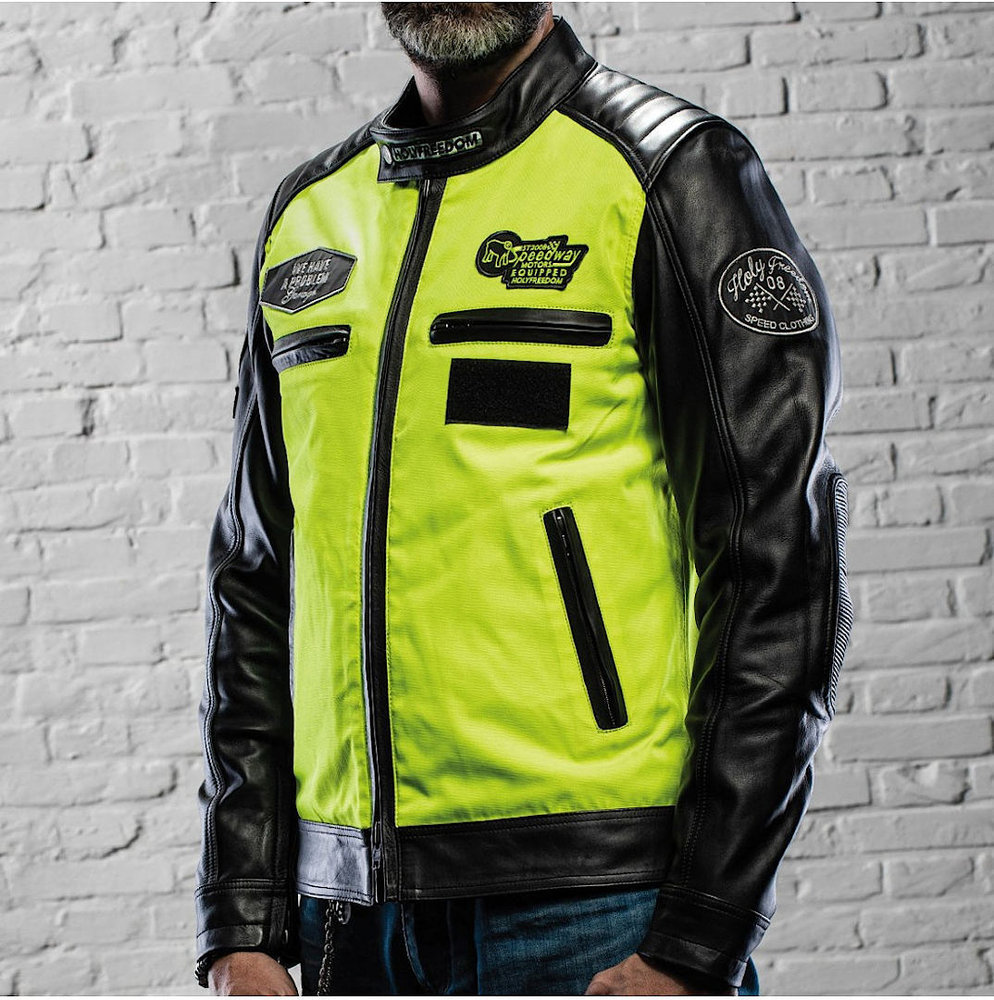 HolyFreedom Zero Vision Motorcycle Leather Jacket