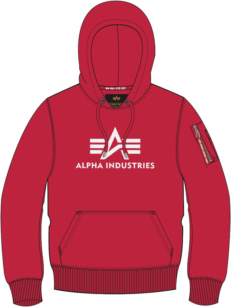 Alpha Industries 3D Logo Hoodie