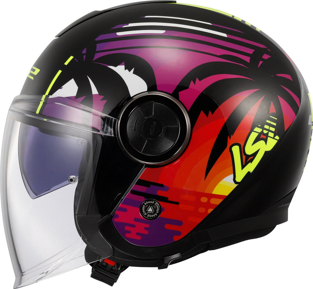 LS2 OF620 Classy Palm Jet Helmet