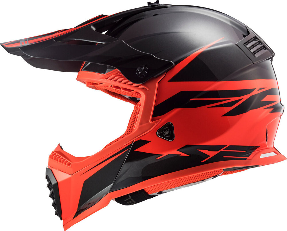 LS2 MX437 Fast Evo Roar Motocross Helmet