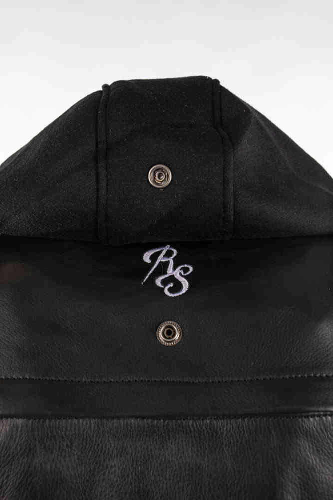 Rusty Stitches Super Jari Hooded V2 Motorcycle Leather Jacket